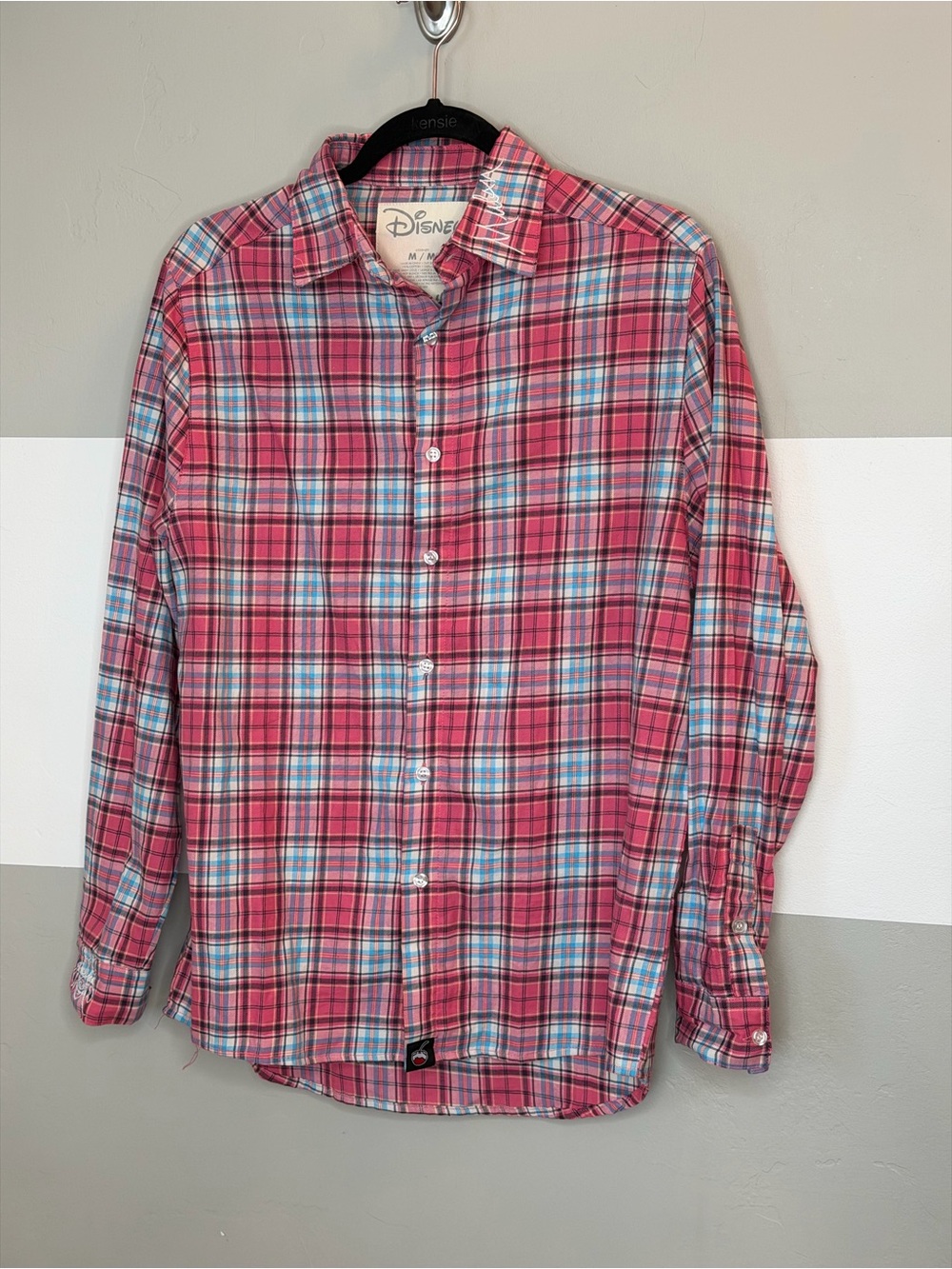 Disney cakeworthy Mulan Pk Plaid Btn Shirt “The most rare and beautiful of all”